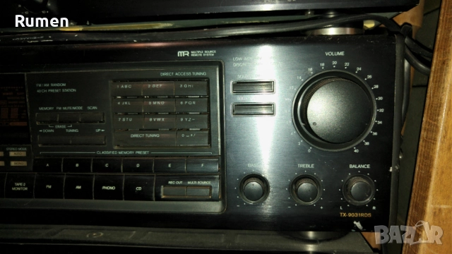 ONKYO TX 9031 RDS, снимка 2 - Ресийвъри, усилватели, смесителни пултове - 52381932