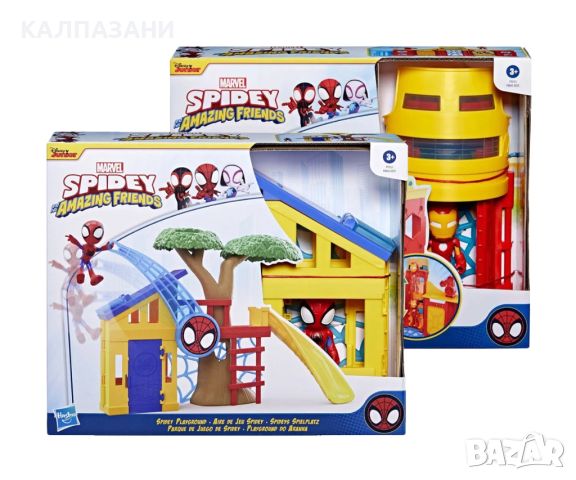 Спайдърмен - Spidey: Комплекти за игра Спайди и приятели, асортимент F8842, снимка 1 - Фигурки - 46099295