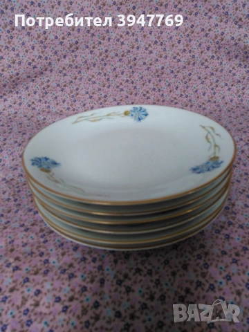 6 броя чинийки 15 sm., снимка 2 - Чинии - 51913109