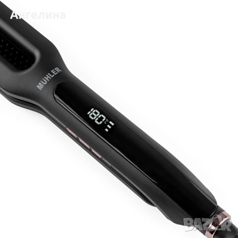 Преса за изправяне на коса с насочващ гребен Muhler MHS-777, снимка 4 - Преси за коса - 52983564