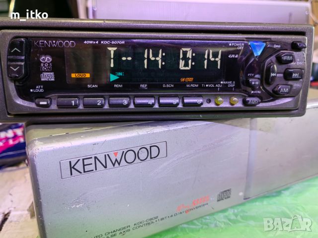 Kenwood KDC-5070R ///CD чейнджър Kenwood KDC-C602, снимка 3 - Радиокасетофони, транзистори - 46375289