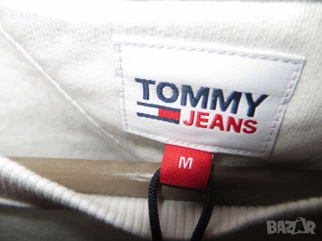 Tommy Jeans-бял суитшърт ,размер М, снимка 5 - Суичъри - 45239392