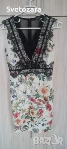 GUESS Los Angeles нежна рокля ,размер S, снимка 7 - Рокли - 51079291