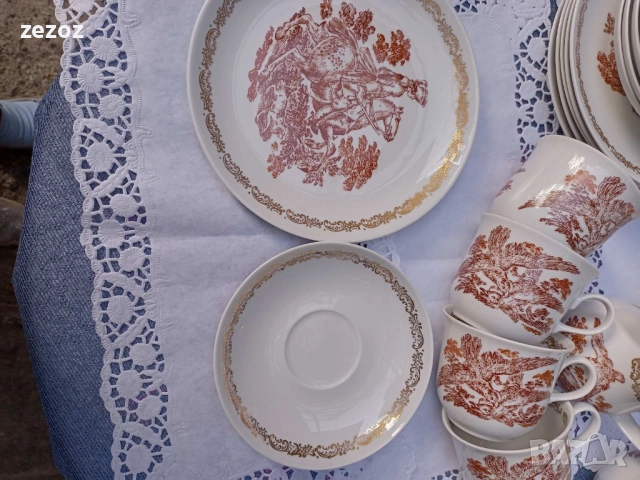Винтидж сервиз за чай, снимка 4 - Сервизи - 52660310