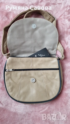 Продавам дамска чанта от естествена кожа , снимка 2 - Чанти - 54051907