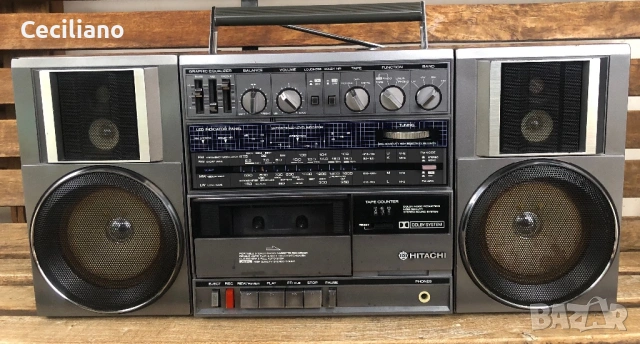 HITACHI TRK 9100E(Japan), снимка 10 - Радиокасетофони, транзистори - 53263342