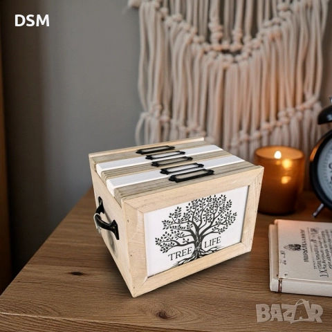 Нов Дървен Фото Албум за Снимки, снимка 2 - Други - 41058799