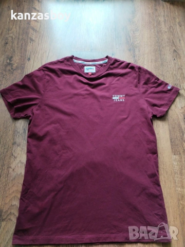 Tommy Hilfiger - страхотна мъжка тениска КАТО НОВА M, снимка 6 - Тениски - 54221195