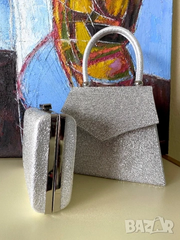 Малки сребърни чанти, снимка 5 - Чанти - 54012756