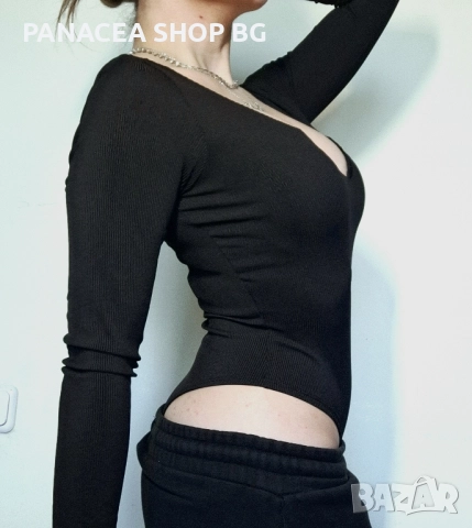 Дамска блуза с дълъг ръкав, снимка 4 - Блузи с дълъг ръкав и пуловери - 52123352