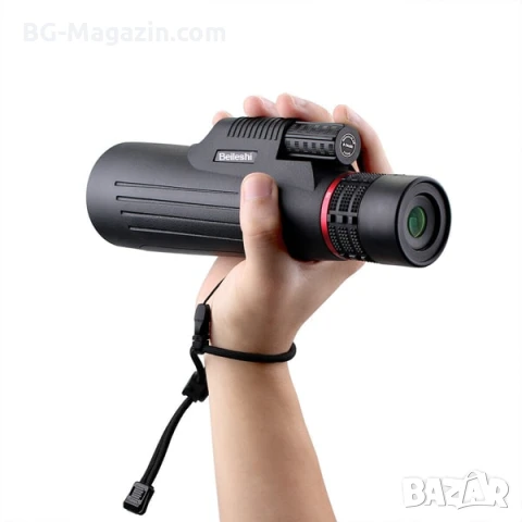 Мощен джобен монокъл за лов далечно виждане Beileshi 8-24×50 лов птици животни BAK-4 стъклена леща, снимка 8 - Екипировка - 50931160