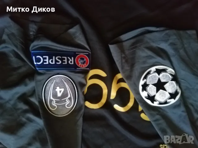 Аякс футболна тениска Адидас №34  баджове от шамп.лига размер ХХЛ, снимка 4 - Футбол - 49832579