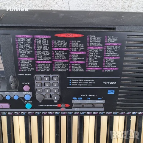 Синтезатор Yamaha PSR-220, снимка 2 - Синтезатори - 49493187