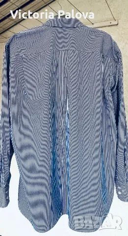 Луксозна скъпа риза VAN LAACK тънко райе, снимка 11 - Ризи - 49745987