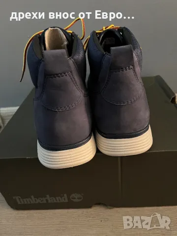 Timberland Killington Chukka Navy Nubuck боти за момче 39, снимка 3 - Детски боти и ботуши - 47912438