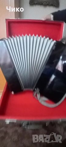 Немски черен 60 басов акордеон "Велмайстер", снимка 8 - Акордеони - 53998373