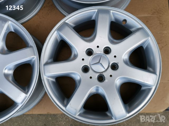 спорт-пакет 16’’5x112 originalni za mercedes SLK 16”5х112 оригинални за мерцедес-№693, снимка 5 - Гуми и джанти - 45708576