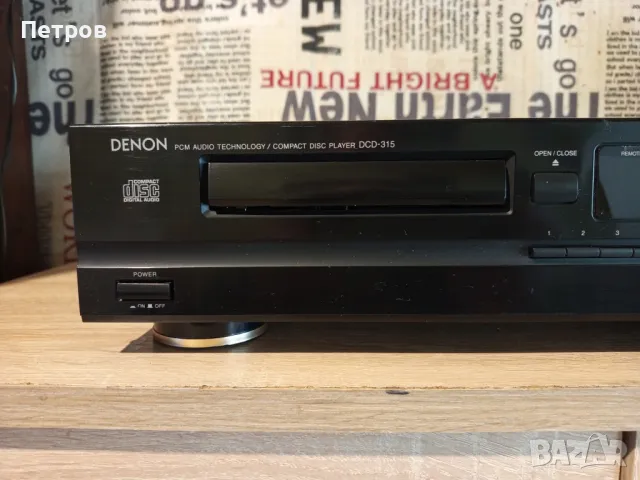 СД-Плейър"Denon"DCD-315, снимка 4 - Ресийвъри, усилватели, смесителни пултове - 48521458