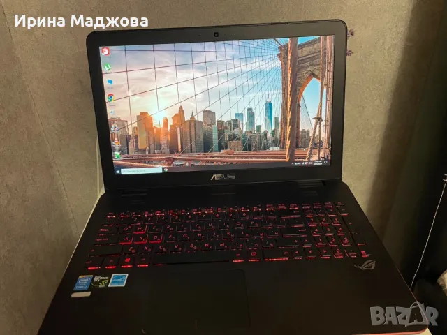 Лаптоп Asus ROG G551JW, снимка 2 - Лаптопи за дома - 47453832