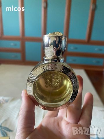 Запазен!Versace-Eros,EDP 50 ml, дамски парфюм оригинал,нов, снимка 8 - Дамски парфюми - 45352821