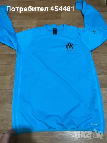 Adidas Olipique Marseille mens shirt , снимка 1 - Спортни дрехи, екипи - 48070325