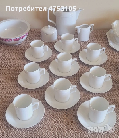 винтидж порцеланов сет Villeroy Boch серия Valeria, снимка 13 - Сервизи - 53769181