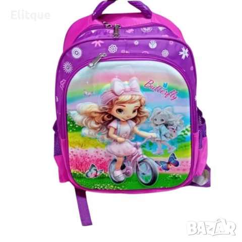 Детска раница с цветен дизайн и различни илюстрации, снимка 17 - Други - 52852169