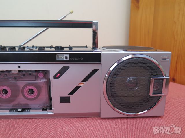 Sanyo Cubic Stereo M-7735 1985 ,Japan, снимка 4 - Радиокасетофони, транзистори - 46306028