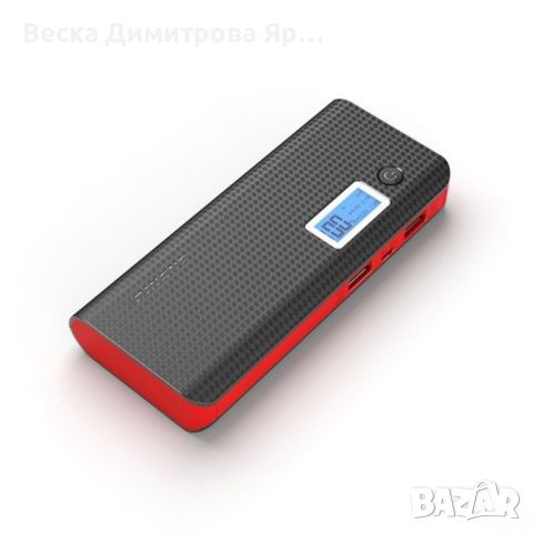 Външна батерия за зареждане на устройства с 2 USB изхода и LED дисплей, снимка 7 - Резервни части за телефони - 46010094