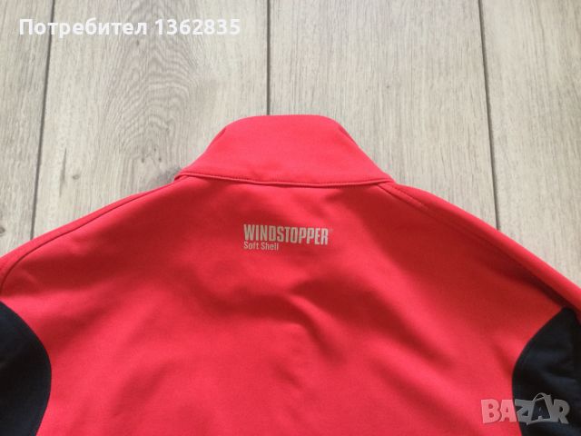 НОВО оригинално червено софтшел softshell яке GORE размер XL от САЩ, снимка 6 - Спортни дрехи, екипи - 46098682