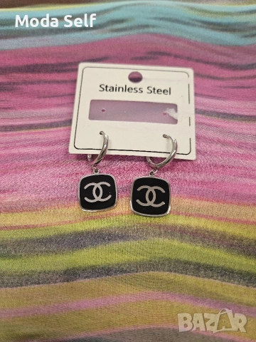 Обици Шанел -реплика