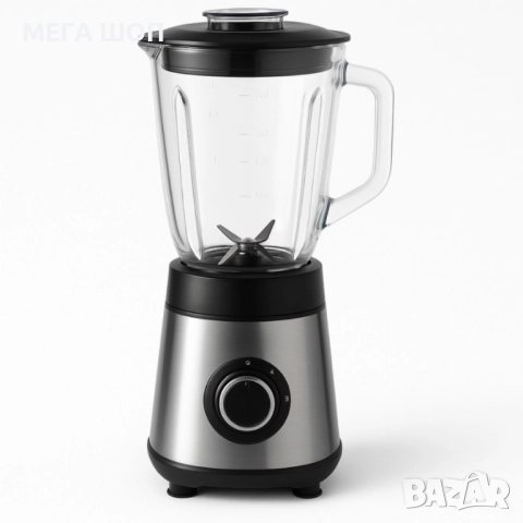 Блендер Muhler, 500W, 1.5 л, стъклена кана, снимка 2 - Блендери - 52705170