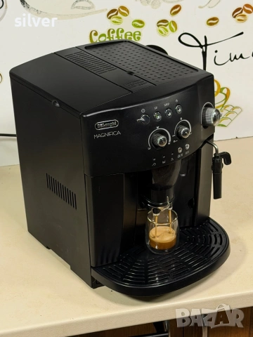 Кафемашина кафе автомат delonghi magnifica с гаранция, снимка 5 - Кафемашини - 53265782