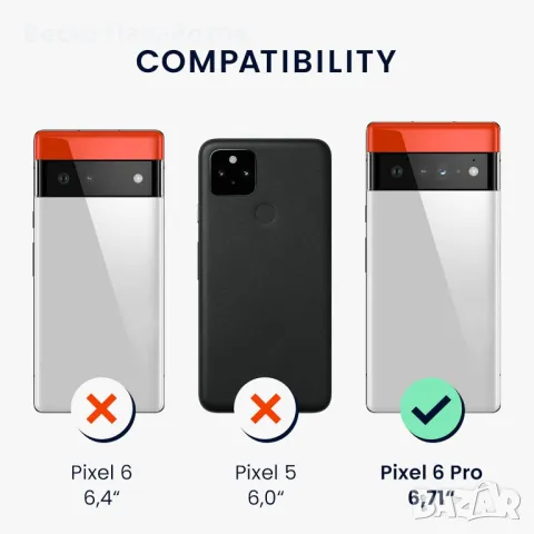 Калъф за Google Pixel 6 Pro - TPU силиконов, снимка 5 - Калъфи, кейсове - 49467106