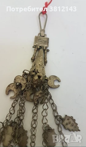 Стар автентичен възрожденски накит от Котел - Жеравна. , снимка 3 - Антикварни и старинни предмети - 50738313