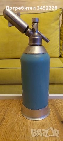бутилка за газиране от соца за колекционери , снимка 4 - Антикварни и старинни предмети - 52850816