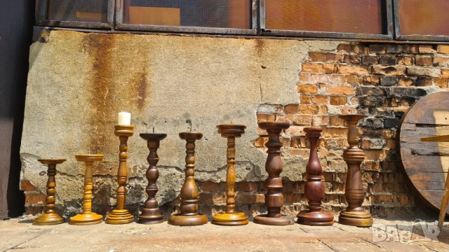 промоция дЪРВЕНИ СВЕЩНИЦИ , снимка 4 - Декорация за дома - 50821096