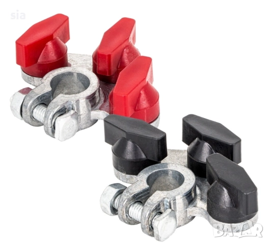 Клеми Поцинковани за акумулатор 800А, 2 броя 