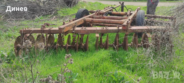 ДИСКОВА БРАНА-прикачен инвентар за трактор, снимка 1 - Селскостопанска техника - 44995371