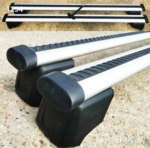 НОВИ алуминиеви напречни греди за hyundai kona рейки багажник, снимка 7 - Аксесоари и консумативи - 53520002