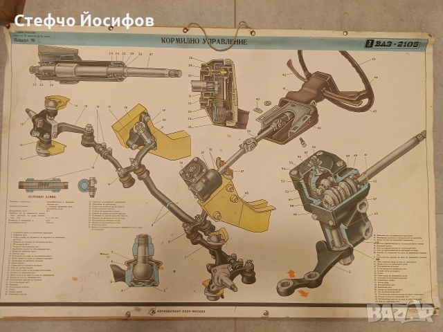 Учебни табла за автомобил ВАЗ, снимка 7 - Антикварни и старинни предмети - 52735844