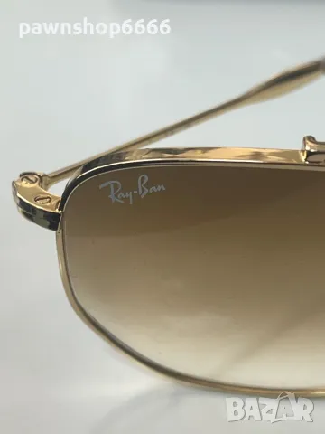 Слънчеви очила Ray-ban RB 3707 - 001/51 Gold  унисекс, снимка 6 - Слънчеви и диоптрични очила - 49430364