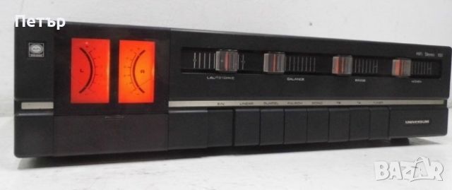 Universum 100 V2352 HiFi Stereo Vintage интегриран усилвател. , снимка 5 - Ресийвъри, усилватели, смесителни пултове - 45629957