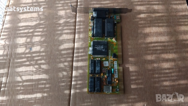 Видео карта TVGA Trident 9000B 9016x2/4 LT2 REV.B 16-bit 512KB ISA, снимка 6 - Видеокарти - 54017615