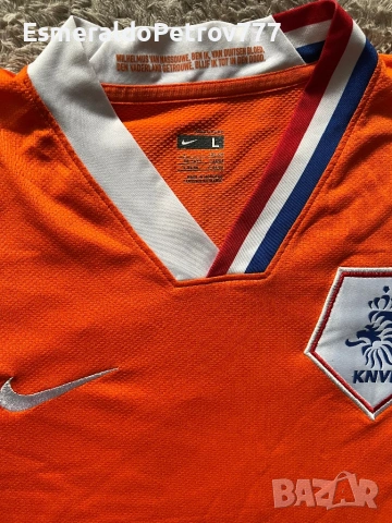 Мъжка футболна тениска Холандия, снимка 2 - Спортни дрехи, екипи - 53990802