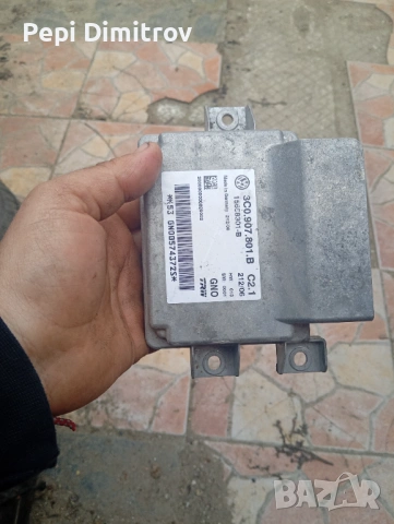 Модул ръчна спирачка за VW Passat B6 2.0 TDi, 2005 - 2010г., 3C0.907.801.B, 3C0907801B, 3C0 907 801 , снимка 2 - Части - 53701569
