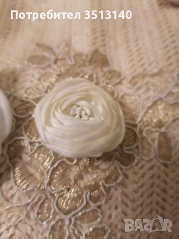 чанта за лятото от рафия с апликация машинна бродерия, снимка 3 - Чанти - 50599287