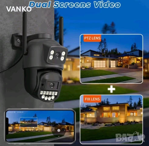 Камера за видеонаблюдение , снимка 3 - IP камери - 53037289