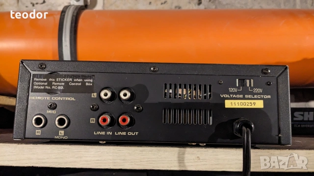 Микрокасетен дек Sanyo RD-XM1 , снимка 4 - Декове - 53122084