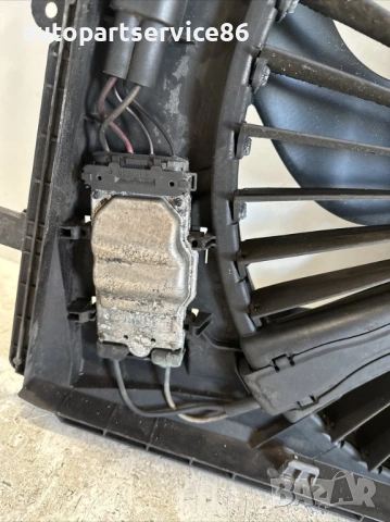 Охлаждащ вентилатор за радиатор 2.2 CDI за Mercedes W212 (2012) 0130307134, A2045000755 , снимка 3 - Части - 54043331